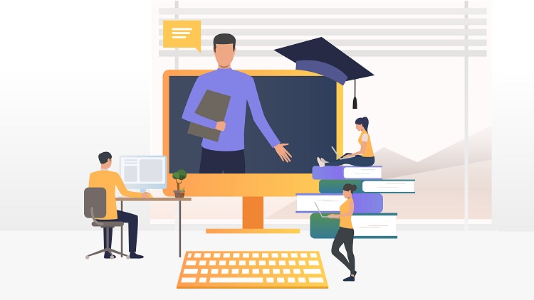People using computers and studying at online school The Marketing Automation Course is Finally Live!